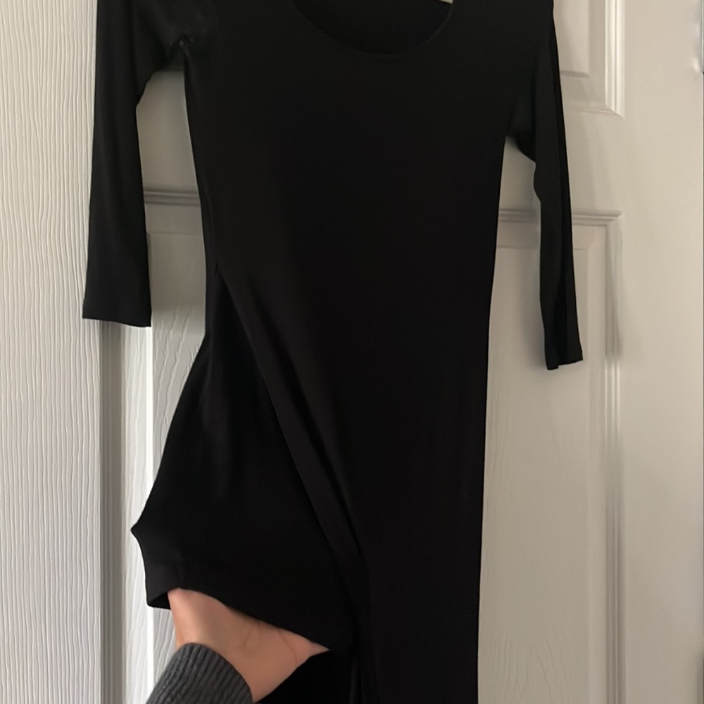 Bebe High-Slit Shirt - Picture 2 of 4